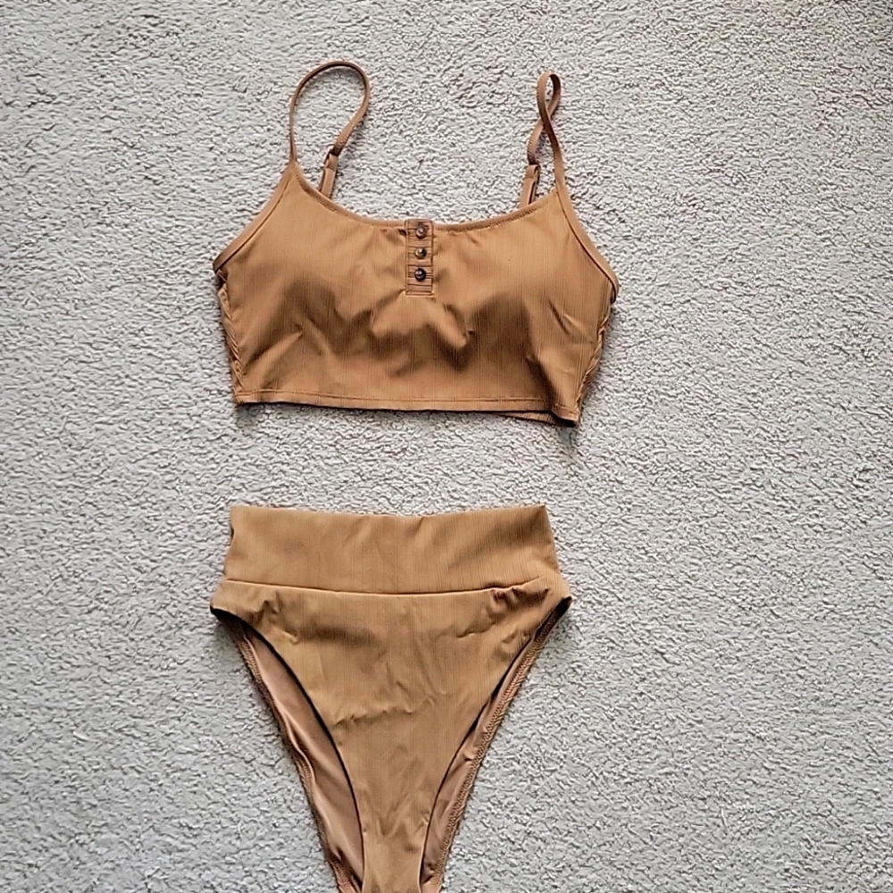 NWOT Aerie Tan Bikini